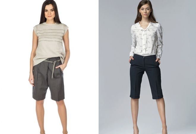 классические удлиненные шорты